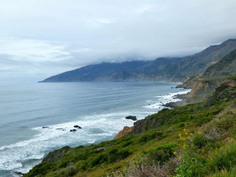 Highway 1 somewhere in Big Sur, California