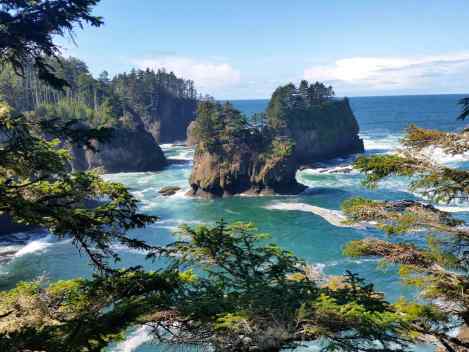 Views of the Pacific Ocean from Cape Flattery
