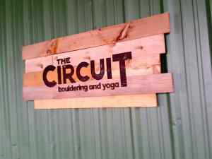 Our first climbing experience for this trip