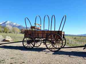 Wagons roads ran through the City of Rocks