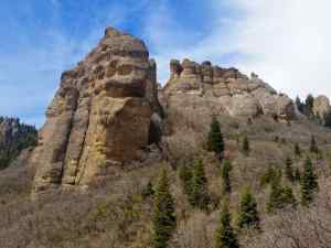 Unknown Rock Face Across from the Armory Wall
