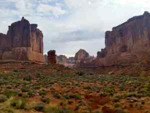 Park Avenue at Arches National Park