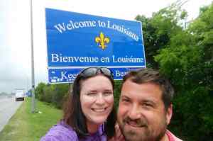 KC woke me up for this picture, which is why I'm squinting. 