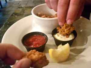 While In New Orleans, we had fried Alligator; tasted like chicken! 