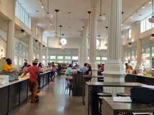 We tried this renovated, new reopened market