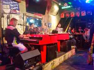 Dueling Pianos on Burbon Street