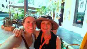 Mom and me in Puerto Rico
