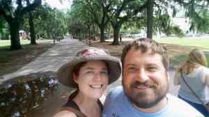In Forsyth park