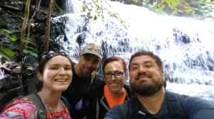 Hiking off grandma's good cooking