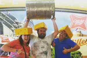 Visiting with Alan in Wisconsin