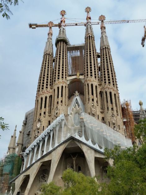The famous, Sagrada Familia by Guadi